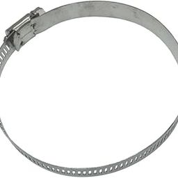 ATORSE SS Hose Clamp Adjust Fuel Line Pipe Worm Gear Clip Clamp Fasterner 80-100mm-image-75