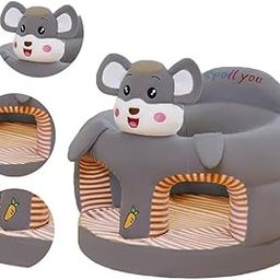 RVA Mouse Baby Soft Plush Cushion Baby Sofa Seat Or Rocking Chair forSoft Plush Cushion Supporting Baby Sofa Seat Baby Sitting Rocking Chair for Babies, Kids-27