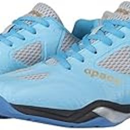 Performance 672 Badminton Shoes | Ideal for Indoor Games (Badminton, Tennis, Volleyball, Squash) | Lightweight | Super Stable | Hi-Comfy Badminton Shoe (UK 7.5)-36