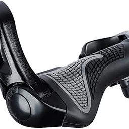 UDee Bicycle Grips Single Lock-on Bicycle Handle Bar Grip Ergonomics Non-Slip Mountain Cycle Handlebar Comfortable & Shock Absorption Rubber Grips-10