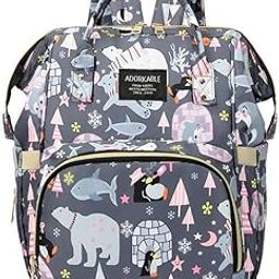 Mammachoice Baby Diaper Bag For Mom Baby Diaper Bags for Mom for Travel Simple Edition Mother Diaper Bag-image-55