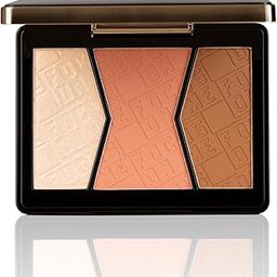 PAC Focus On Me 3 in 1 Bronzer Highlighter & Blush Palette for Face Makeup | Face Palette with Lightweight Natural Shimmer Glow Compact Powder | Full Coverage & Long Lasting for All Skin Type - Medium-1