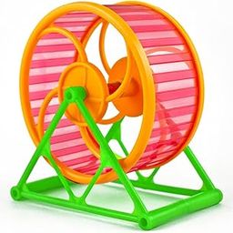 12.5 cm Running Cum Jogging Cum Exercise Wheel for Hamster/Dwarf/Gerbil/Mice/Mouse (Random Color)-picture-13