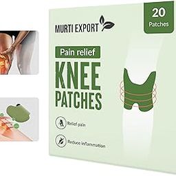 Pain Relief Patches - 20 Knee Pain Patches (Specially Designed for Knee Joints) | 100% Safe & Natural Knee Pain Relief Products | INSTANT RELIEF | NO SIDE EFFECTS-image-8
