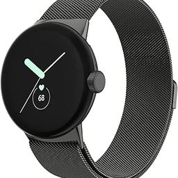 Tobfit Metal Strap for Google Pixel Watch 3 41mm / Pixel Watch 2 / Pixel Watch Straps (2024/2023/2022)-14