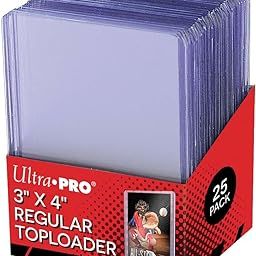 25 - Ultra Pro 3 X 4 Top Loader Card Holder for Baseball, Football, Basketball, Hockey, Golf, Single-picture-18