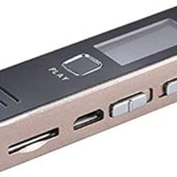 Digital Voice Recorder 192kbps 20-Hour Recording MP3 Playing Mini Audio Recorder Voice Activated Recording Device for Lectures/Meetings/Interviews /MP3 Rechargeable Silver-image-3