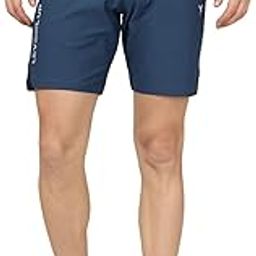 Mens Regular Fit Solid Shorts for Gym, Workout & Sports with Anti Microbial, Techno Dry-image-35