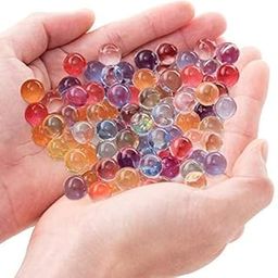 OXMIC Crystal Usable Soil Water Beads, Jelly Mud, Magic Crystal Balls,Planter Orbeez Water Jelly, Orbeez Water Balls for Plants, Vase Fillers & Decoration Sorted Colors (1)-image-83