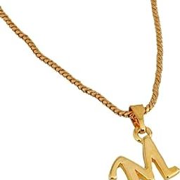 Initial Letter Gold Plated Pendants/Charms for Girls & Womens-image-29