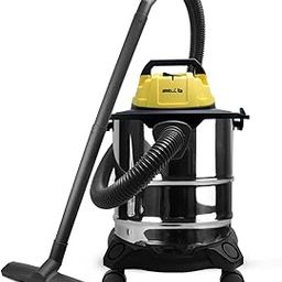 IBELL 2012WBPLUS Vacuum Cleaner 20L, 1400W, with Wet and Dry Blowing & Suction, 410 Grade Steel Drum (Yellow)-21