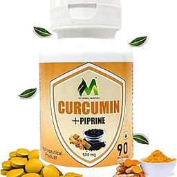 My Herbal Remedies Curcumin Tablets | 90 Tablets | 95% Curcuminoids with Curcuma Longa | Immunity Booster for Adults-15