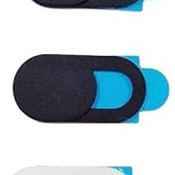 Webcam Cover Slider for Note8 S8 Camera Shield Laptop iPad Phone 2Black+White-3