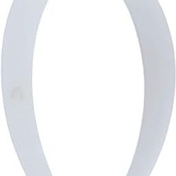 Unique Plain Plastic Headband With Teeth Non - Slip Hairband For Women's and Girls Headband Hoops for Women Girls DIY Hair Accessories (2_Pcs+1Free, White Hair Band)-picture-49