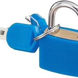 Small Lock with Two Keys for Luggage Suitcase Bag Deep Blue|Travel|Travel Accessories|Locks-37