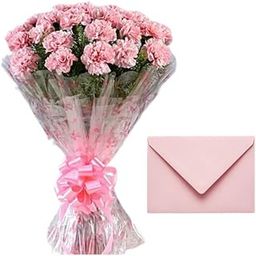 80 Rose Garden | Mothers Day Gift | Bunch of 18 Pink Fresh Flowers Bouquet | Mothers Day Greeting Card | Birthday & Anniversary Gift for Mom | Nextday Delivery-image-75