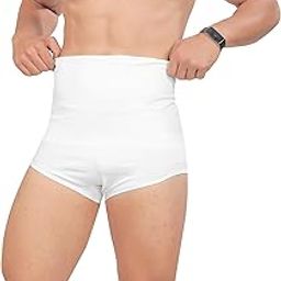 Men's Microfiber Waist Cincher Body Shaper Seamless Tummy Tucker Panty Shapewear Waist Slimming Shaper Briefs-image-14