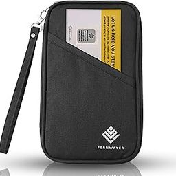 Recovery Tag & Passport Holder for Men, Women and Family - Passport Cover Travel Wallet with Card Holder and Document Organiser for Travel Essentials.-image-74