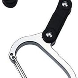 MERISHOPP® 2xMini Carabiner Clip Hook Keychain for Travel, Luggage, Small Bag Hanger Red|Sporting Goods | Outdoor Sports | Climbing & Caving | Carabiners & Hardware-image-38