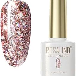Rosalind 6ml UV Nail Gel Polish from BELLE GAGA™ Nail Polish Soak Off UV LED Nail Gel Polish Nail Art Salon UV Gel Polish need UV light to Cure Nail Gel (PX037)-image-89