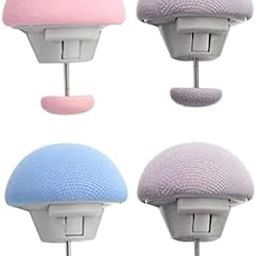 Pure Fine Mushroom Shape Duvet Cover Clips Bedsheet Clips for Comforter, Quilt, Blanket Non-Slip Duvet Fasteners for Mattress, Sheet, Curtains (Multicolor, Pack of 4)-image-36