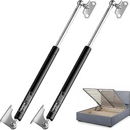 Huopo 28 Inch 15 lb/67 N Gas Strut Shock with L Type Mounts Lift Support for Window TV Cabinet Toolbox Lid Bench Lid Floor Hatch Door Custom Project, Set of 2-21