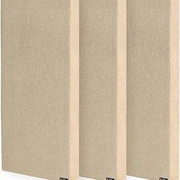 Timber Acoustics® | Sound Absorption Panels | Rockwool® | German Pine | Room Acoustics & Soundproofing | 2' x 4' x 3" [SET OF 3] NRC > 0.90 (Beige)-image-21
