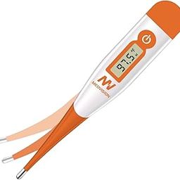 Thermocheck Digital Thermometer Flexi tip, Dual Mode, Clear display, Alarm, Memory, Water Proof, Auto Off, +/- 0.1°C Accuracy, ideal for kids, fast readings, CDSCO licensed approved.(Pack of 2)-picture-10