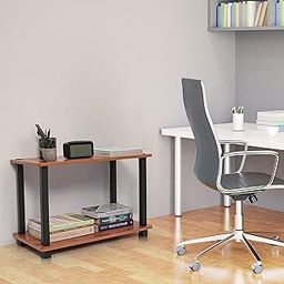 Livzing 2 Tier DIY Turn N Tube Wooden End Table/Side Table/Bedside Table/Shoe Rack for Living Room,Kitchen,Bedroom,Home, Office-Printer Table,Corner Table & Utility Racks for Storage-28