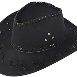 Cowboy Hat for Men & Women (Black)-image-96