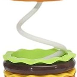 Plastic Burger Table Desk Lamp, Brown, Pack of 1-26