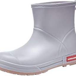 SECRET DESIRE Women Rain Boots Waterproof Anti Slip Rainboots for Outdoor Hiking Traveling 250cmx17cm Gray-image-19