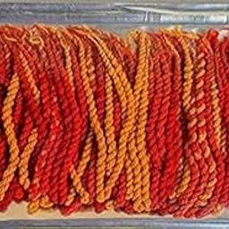KlinWipe Batti Long Cotton Wicks Akhand Jyot Wicks Navratri Special (Red, Pack of 12)-16