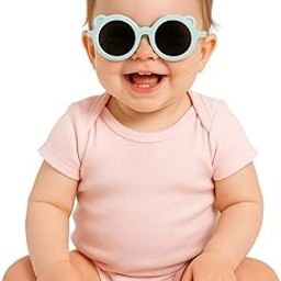 RedChimes Baby Girls 1 Sunglasses and 1 Hair Clip Set Stylish Matching Combo with Protection Goggles and Fancy Hair Accessory for Toddlers and Kids-26