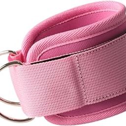 CALANDIS™ Ankle Strap for Cable Machines Attachment for Lower Body Exercises Women Men Pink | Home Gym Attachments | Strength Training | Fitness Running & Yoga-30