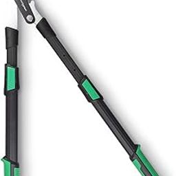 Urbain Green Professional Bypass Lopper by Sharpex with Compound Action, Telescopic Aluminum Handle, 40mm Cutting Capacity, Ideal for Heavy-Duty Garden Pruning and Tree Trimming (Black)-picture-13