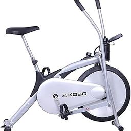 Kobo Deluxe Air Bike with Rowing Handles (Imported)-image-3