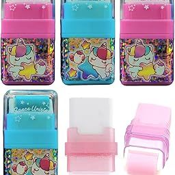 FunBlast Eraser for Kids – Unicorn Theme Erasers Set for Kids, Eraser Set for Return Gift, Roller Eraser for Kids Stationary Set for Kids, Rubber Eraser for Kids, Stationary Kit for Kids (4 Pcs)-image-15