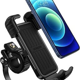 UGREEN Bike Phone Mount, One Hand Operation Universal Motorcycle Phone Mount Holder for Motorcycle Bike Handlebars, Compatible with iPhone 12 Pro Max, 12 Mini, 12, XS MAX, 8, Samsung S20-image-28