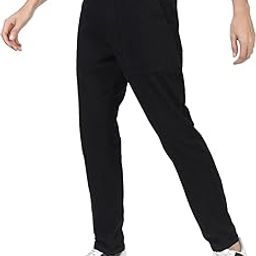 Men's Slim Fit Chinos Trousers | Casual Trousers | Solid | Mid-Rise| Trouser | Chinos-image-1