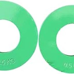 2Pcs Gym Micro Plates Add-on Change Weight Plate for Micro Loading Beginners 0.5kg Green| Sports Equipment | Outdoor Sports Gear | Exercise Gear-image-41