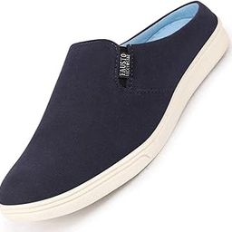 Men's Casual Back Open Canvas Stylish Slip On Shoes (6-13 UK)-image-91