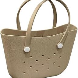 The Style SutraBeach Hole Bag Handbag Waterproof Travel Bag Summer Fashion Beach Basket Bag Khaki|Clothing, Shoes & Accessories | Womens Handbags & Bags| Womens Handbags & Bags-image-37