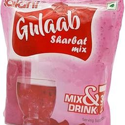 Jalani Gulaab Sharbat Mix Packet (30 Sachet of 5gram Each), 150 gram-0