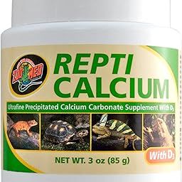 Zoo Med Calcium With Vitamin D3 Reptile Food, 3-Ounce-69