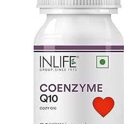 INLIFE Coenzyme Q10 100mg | CoQ10 Ubiquinone Supplement for Energy Management | Antioxidant for Men and Women - 30 Chewable Tablets (Pack of 1)-3