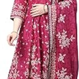 biba Women Cotton Anarkali Kurta Churidar Suit Set-picture-11