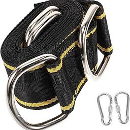 BESPORTBLE Heavy Duty Swing Strap for Trees Tear-Resistant Hammock Rope with Extra Stitching for Secure Connection Durable Polyester Design for Outdoor Fun and Safety-image-42