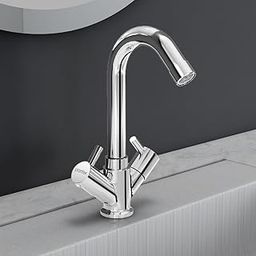 Plantex Brass Spindle Basin Mixer/Wash Basin Tap with Water Saving Nozzle/Sink Tap for Kitchen Basin with Teflon Tape -(MKS-1270-Chrome)-image-34