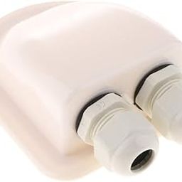 Ubervia RV ABS Solar Double Cable Entry Gland Box Weatherproof for Solar Project on RV Camper Van Travel Trailer Boat Cabin-image-59